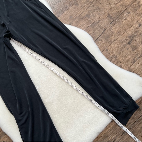 BCBGMAXAZRIA Sami High Rise Cuffed Trouser Pant Joggers Black XS - Picture 11 of 11